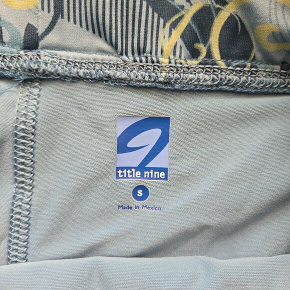 Title Nine Athletic Skort, Blue Patterned Women's Sz S - Picture 3 of 11